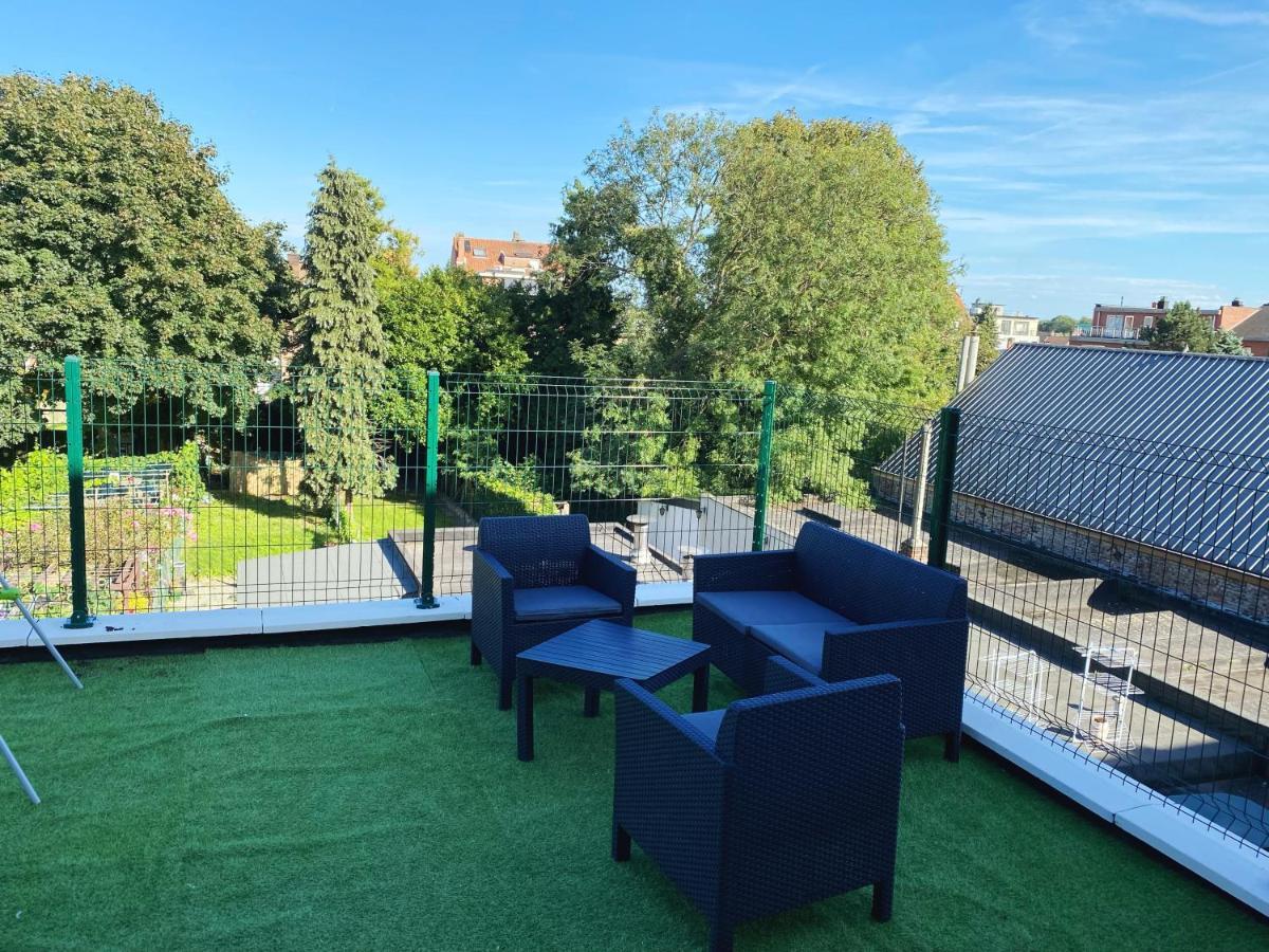 Sweet Home With Big Terrace Bruxelas Exterior foto