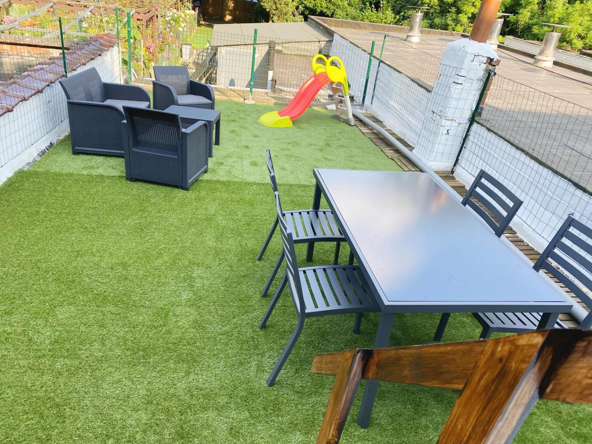 Sweet Home With Big Terrace Bruxelas Exterior foto